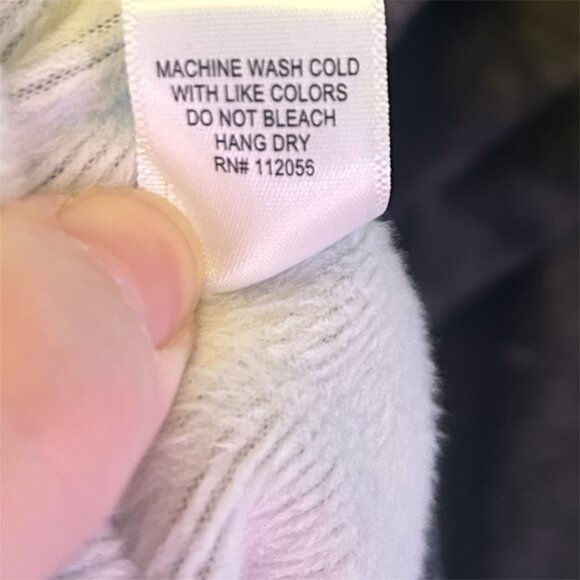 Zenana Dark Gray Raglan Sleeve Fleece Oversized Sweatshirt - SZ S - Picture 8 of 9